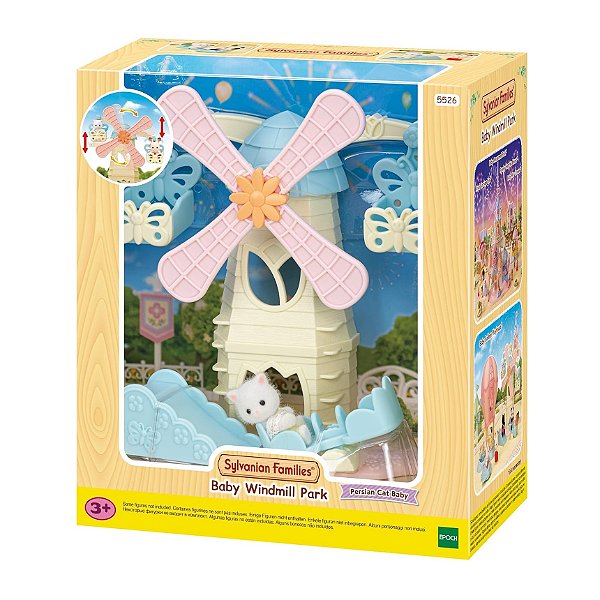 Parque de Moinho de Ventos para Bebês Sylvanian Families