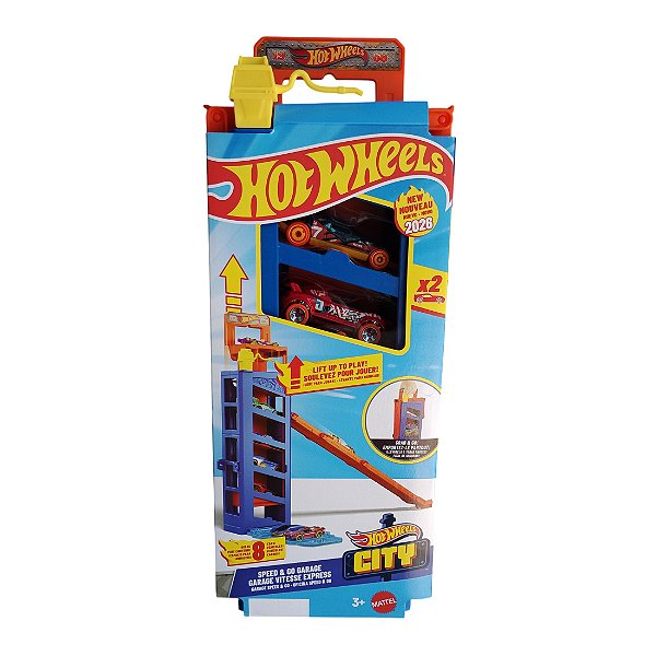 Pista Hot Wheels City Garagem Portátil Mattel
