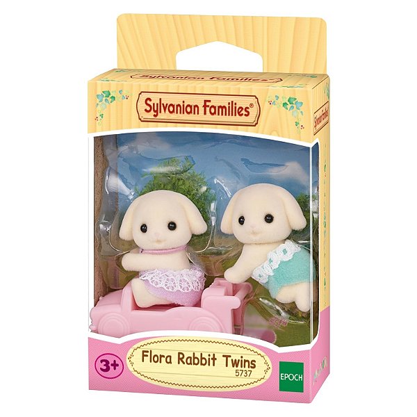 Gêmeos Coelhos Floral Sylvanian Families