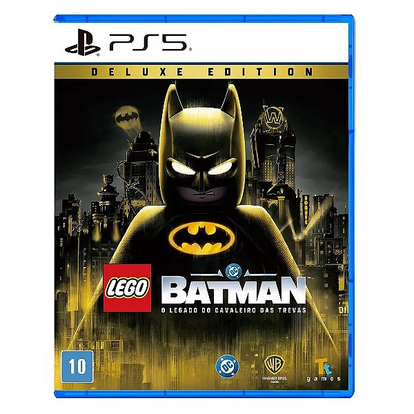Lego Batman O Legado do Cavaleiro das Trevas Edição Deluxe PS5