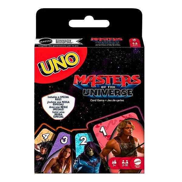 Jogo de Cartas Uno Masters of the Universe Filme
