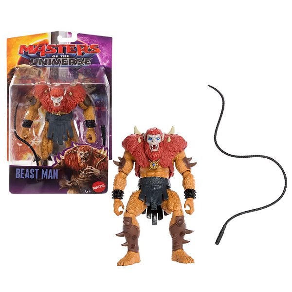 Figura de Ação Masters of the Universe MOTU Homem-Fera Mattel