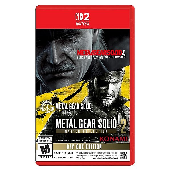 Metal Gear Solid Master Collection Vol 2 Nintendo Switch 2 Day One Edition (US)