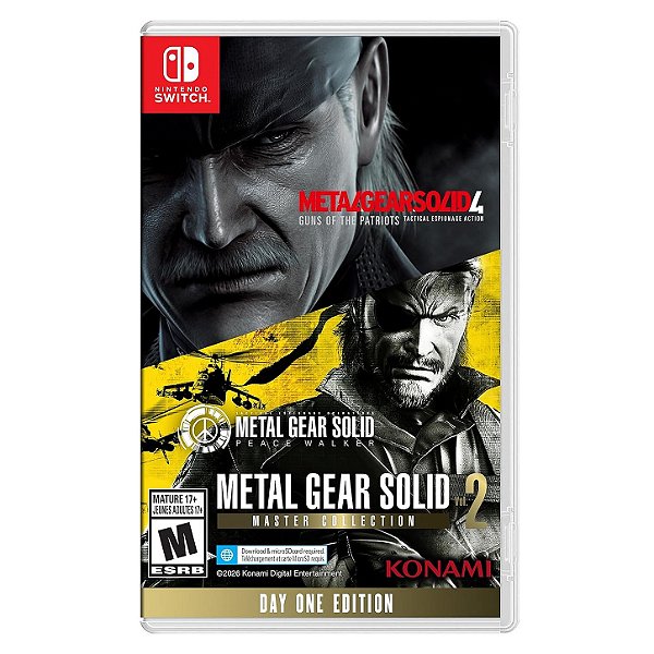Metal Gear Solid Master Collection Vol 2 Nintendo Switch Day One Edition (US)