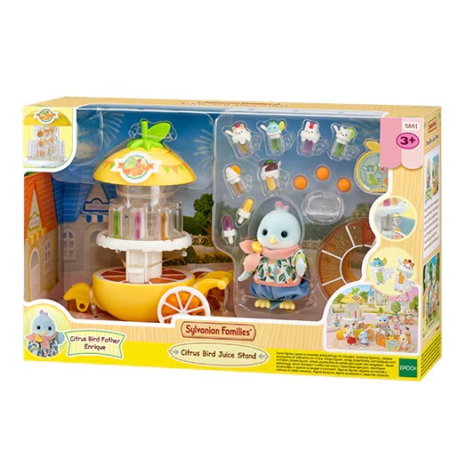 Quiosque de Suco dos Pássaros Cítricos Sylvanian Families