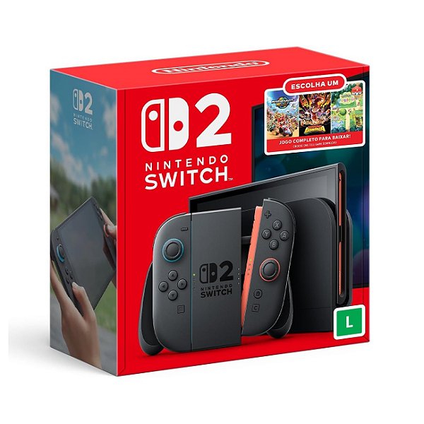 Console Nintendo Switch 2 Bundle Escolha o Seu Jogo