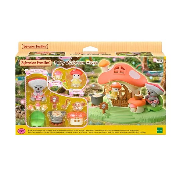 Casa de Cogumelo das Fadas Sylvanian Families
