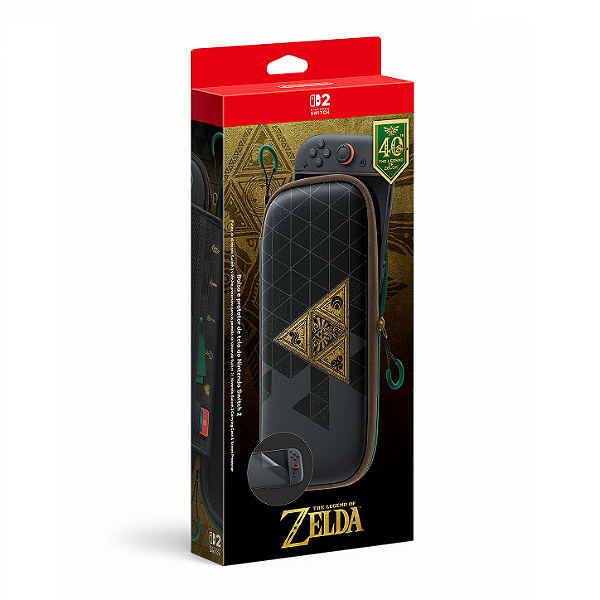Case Nintendo Switch 2 The Legend of Zelda 40th Anniversary Edition