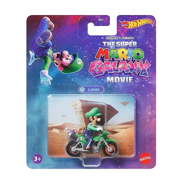 Moto Hot Wheels Super Mario Galaxy Movie Mattel