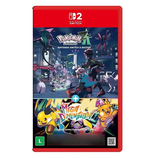 Pokémon Legends Z-A + Expansão Mega Dimension Nintendo Switch 2