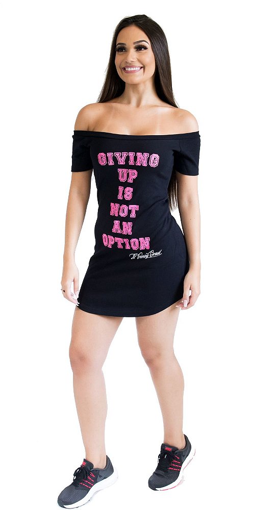 Vestido Giving Up - Preto