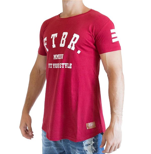 Camiseta Longline - FTBR - Vermelha