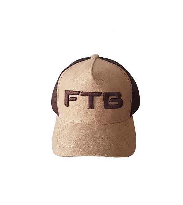 Boné Trucker FTB - Marrom