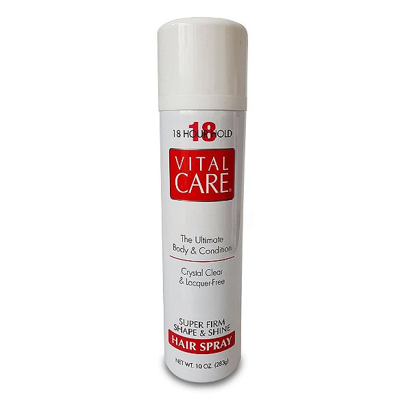 Vital Care Hair Spray 18 Hours Hold 283g Bbbeauty Cosmeticos Online