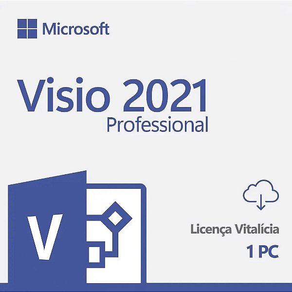 LICENÇA ESD VISIO PROFESSIONAL 2021- DOWNLOAD