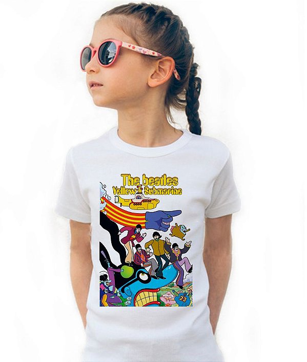 Camiseta Beatles Yellow Submarine - Infantil