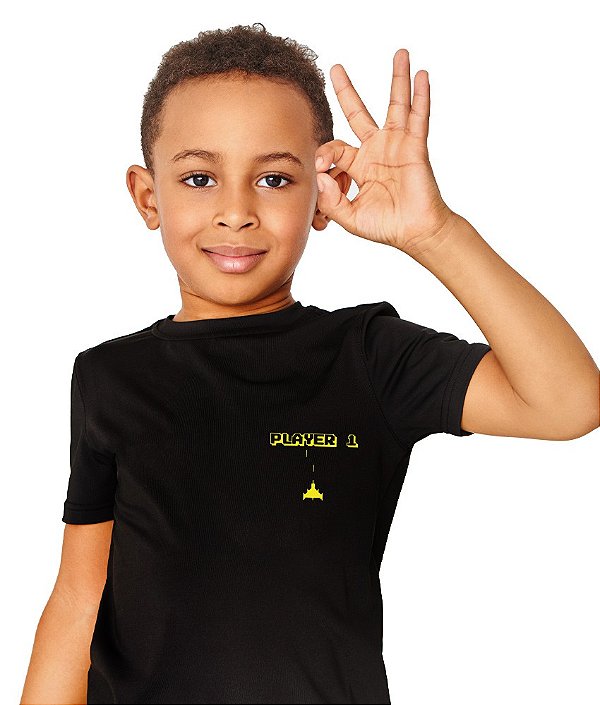 Camiseta Player 1 - Infantil