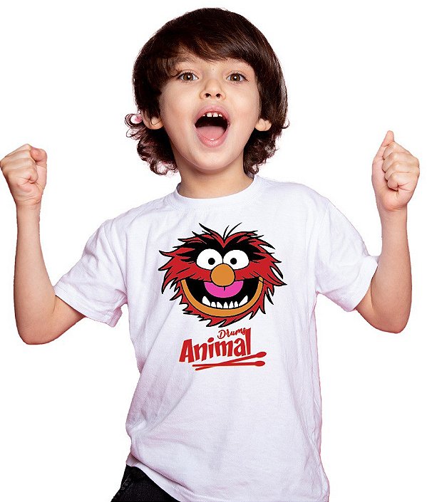 Camiseta Animal - Infantil