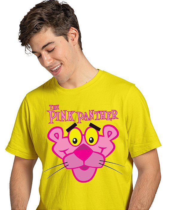 Camiseta Pantera Cor de Rosa Panther