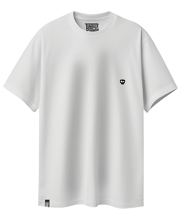 Camiseta Básica Caveira Tumba