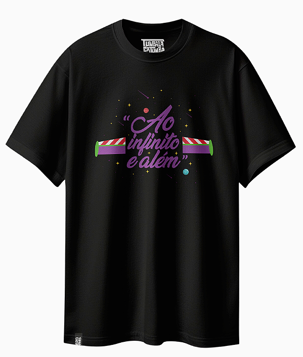 Camiseta Básica ao Infinito e Além