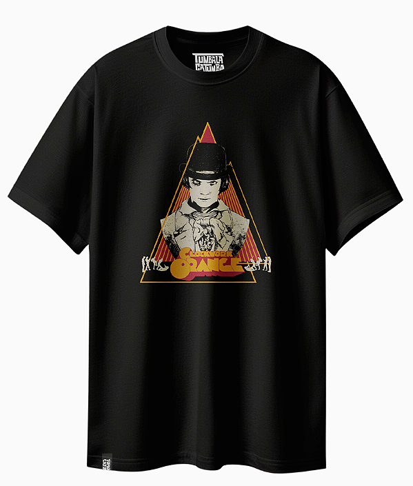 Camiseta Básica Laranja Mecânica