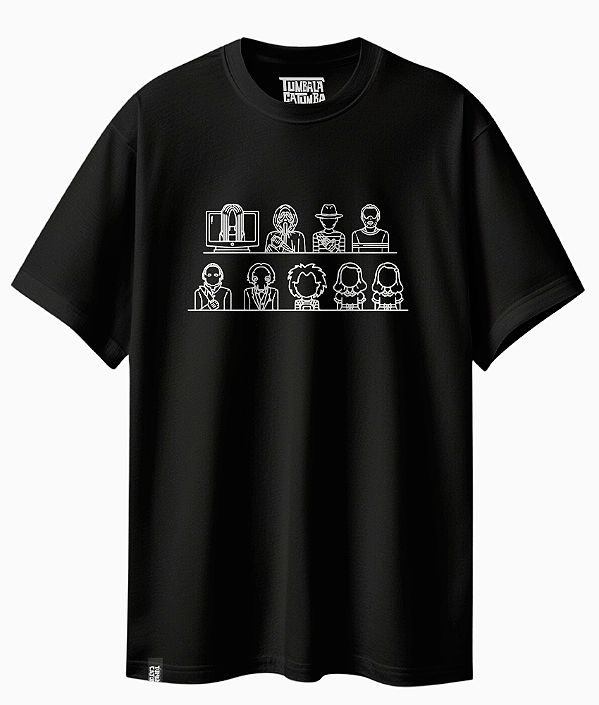 Camiseta Básica Terror