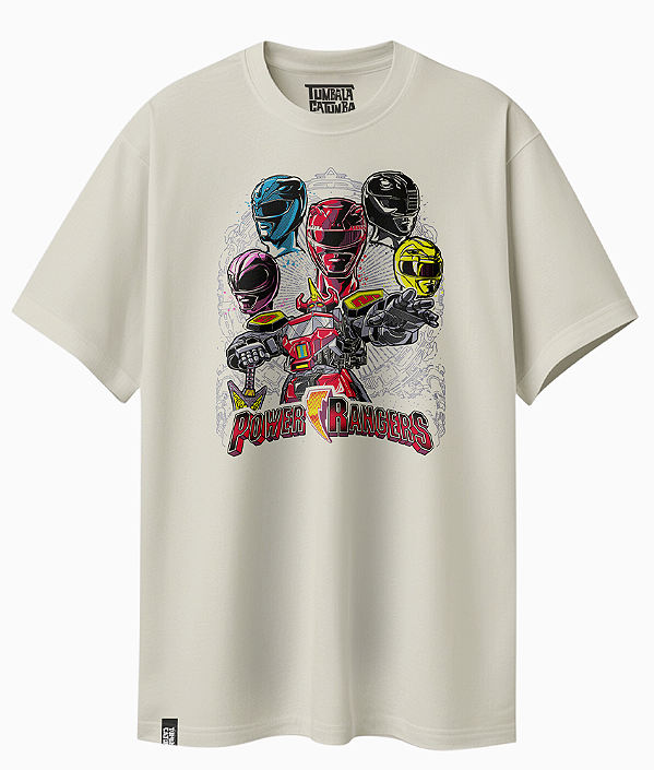 Camiseta Básica Power Rangers