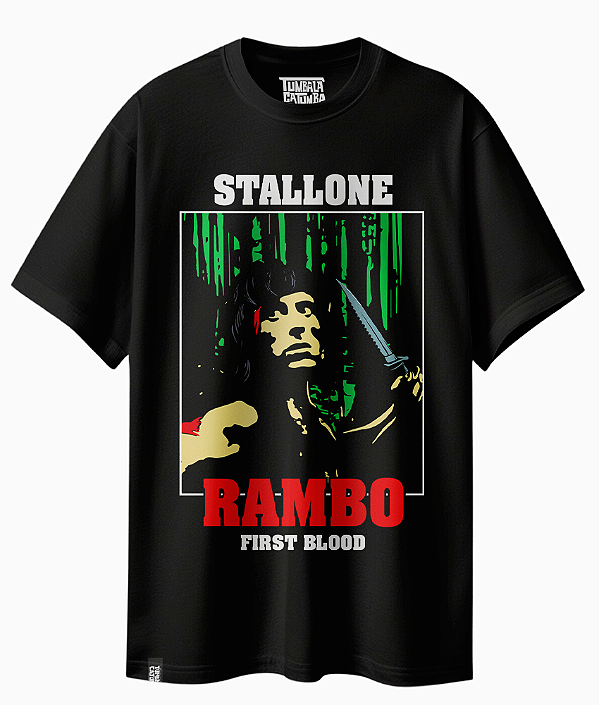 Camiseta Básica Rambo First Blood