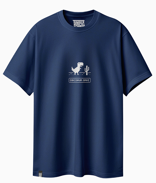 Camiseta Básica Dinossauro Game
