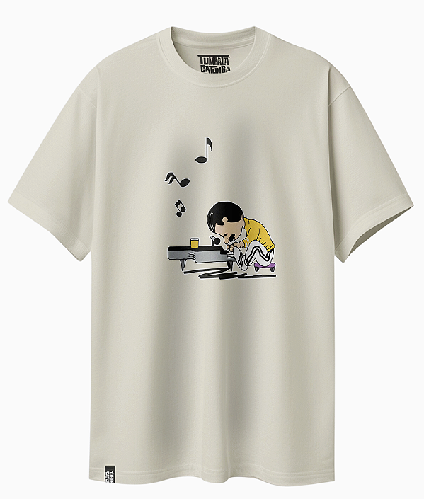 Camiseta Básica Freddie Mercuri Charlie