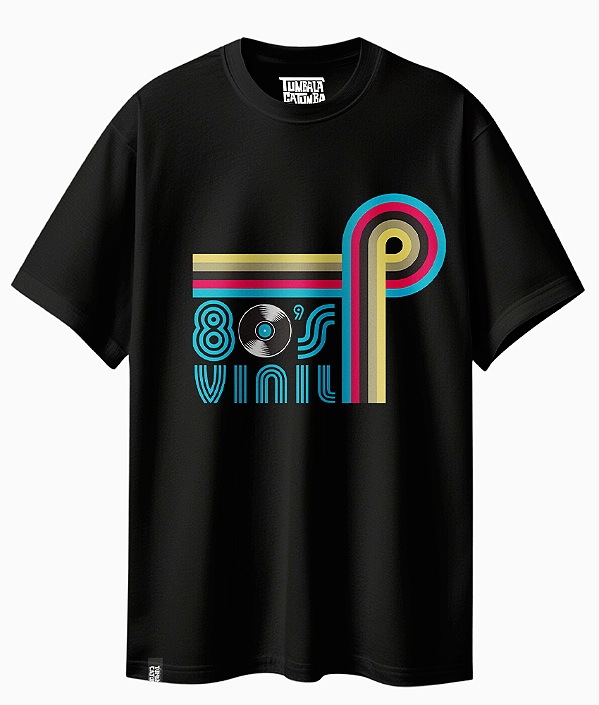 Camiseta Básica Stone Vinis 80s