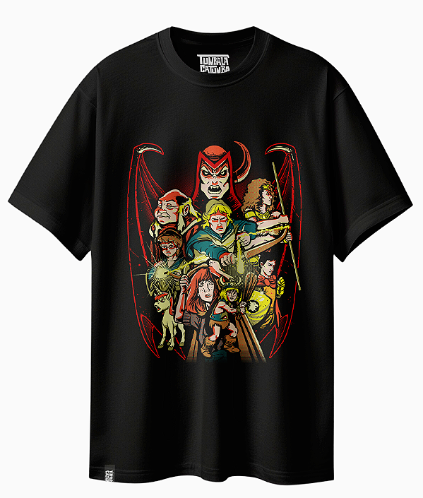 Camiseta Básica Caverna do Dragão