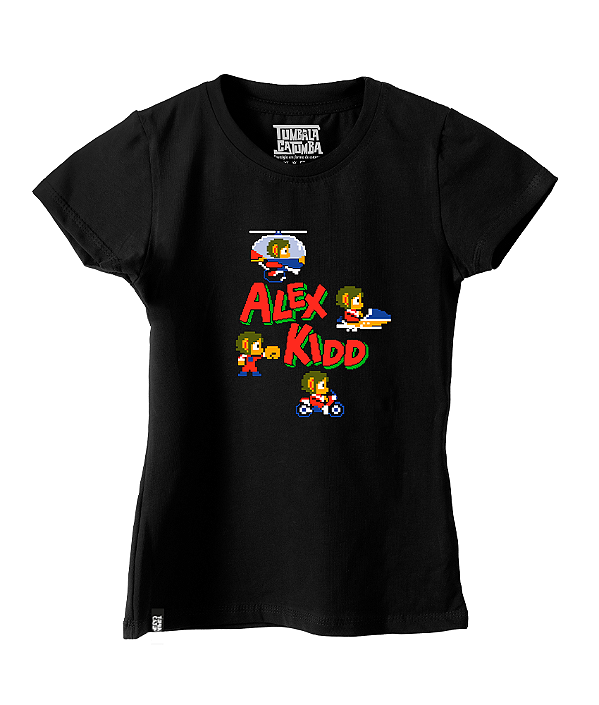 Camiseta Baby Look Alex Kid
