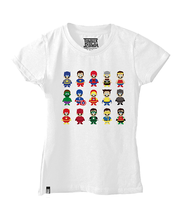 Camiseta Baby Look Mario Herois