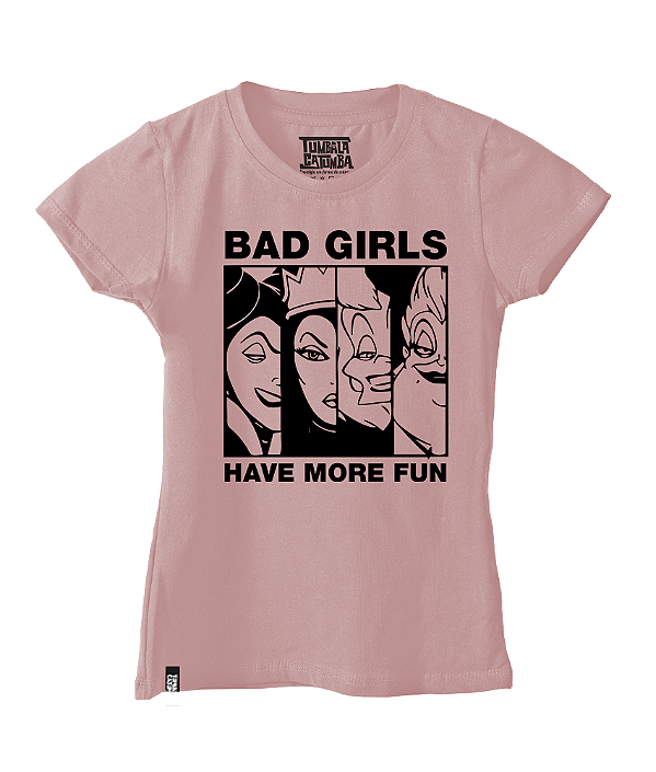 Camiseta Baby Look Bad Girls