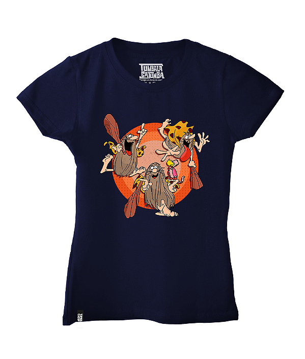 Camiseta Baby Look Capitão Caverna
