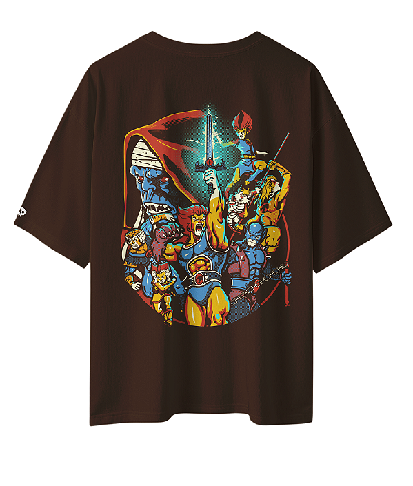 Camiseta Oversized Thunder Cats