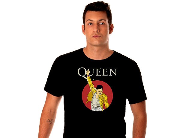 Camiseta Freddie Mercury - Tumbalacatumba Store