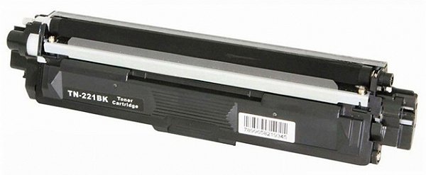 Toner Compatível com Brother TN 225 / TN 221 Preto Evolut