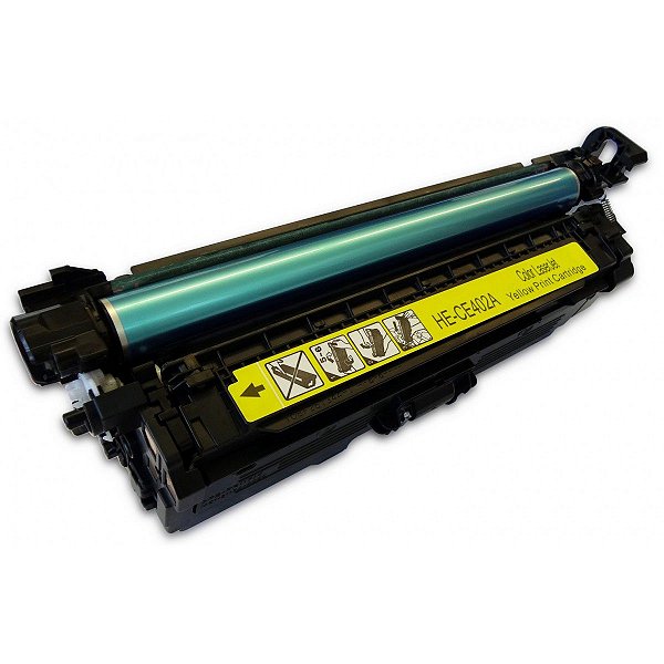 Toner Compatível com HP CE 252 A / CE 402 A Amarelo Evolut