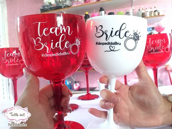 Taça de Gin Cristal/Leitosa