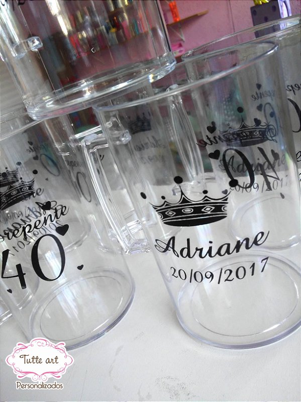 Caneca de Acrílico 300 ml