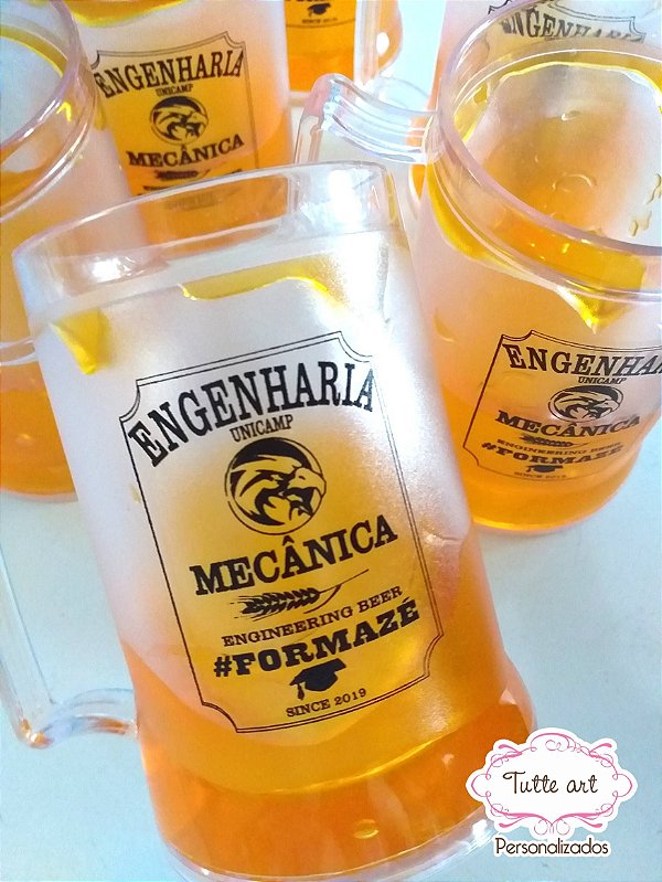 Caneca com Gel Congelante - Personalizada