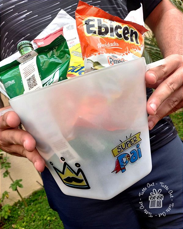 Balde de Petiscos Personalizado