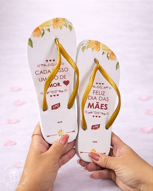 Chinelo Dia das Mães