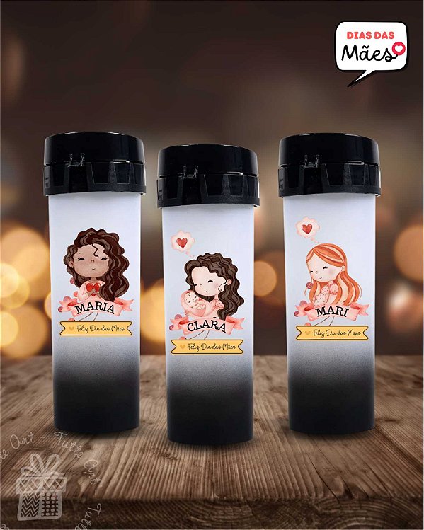 Garrafa Acqua Degradê - Dia das Mães
