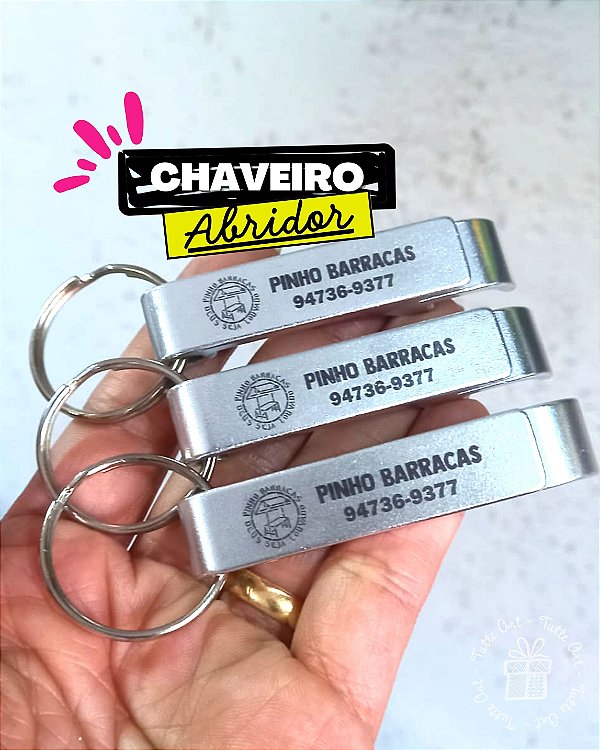 Chaveiro Abridor de Garrafas