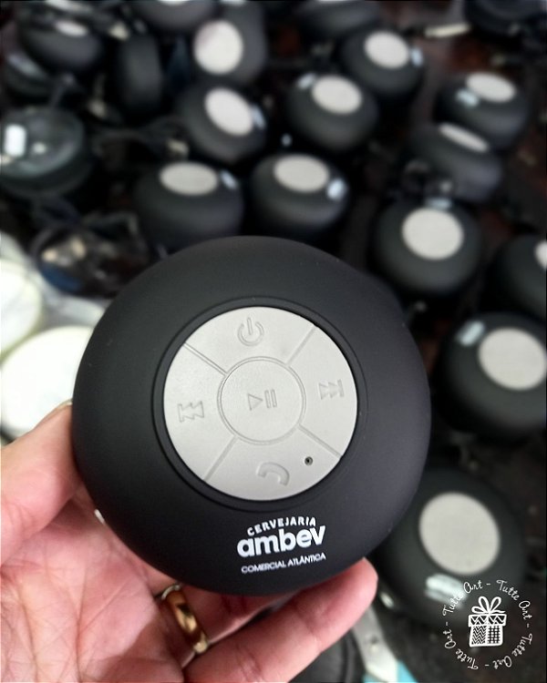 Caixinha de som Personalizada- - Min. 20 unidades