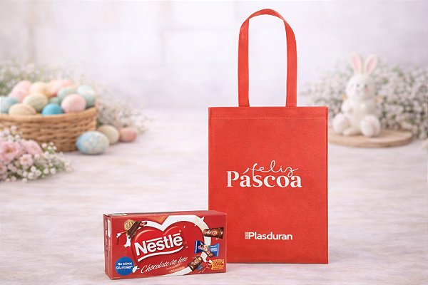 Kit Páscoa - Sacola e Caixa de Bombom
